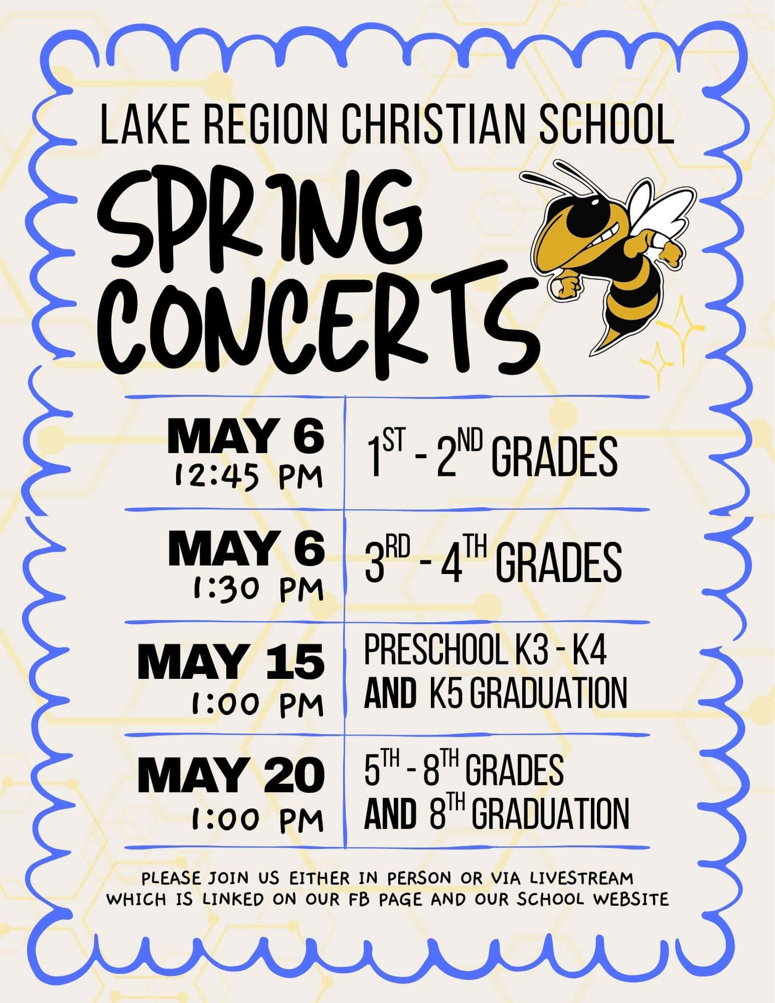 LRCS Spring Concerts 2026